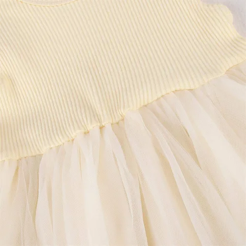 Miniatura 4 de Vestido tutú para niñas pequeñas, vestido de tul de manga larga para otoño, invierno, vacaciones, cumpleaños, fiesta, 1-5 años