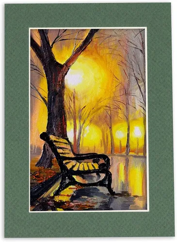 Miniatura 270 de 8.5x11 Mat for 11x14 Frame - Precut Mat Board Acid-Free Brown 8.5x11 Photo Matte Made to Fit a 11x14 Picture Frame, Premium Matboard for Family