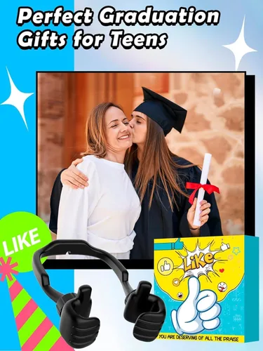 Miniatura 8 de Rellenos de calcetín para adolescentes, niñas, niños, adultos Soporte para teléfono celular: SOPORTE DE TELEFONO CELULAR PEREZOSO CON PULGAR HACIA