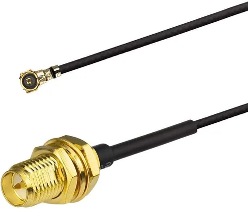 Miniatura 6 de Bingfu Antena WiFi de doble banda 2.4GHz 5GHz 5.8GHz 6dBi RP-SMA macho y cable de extensión de 7.9 in 8 pulgadas, paquete de 2 unidades para tarjeta