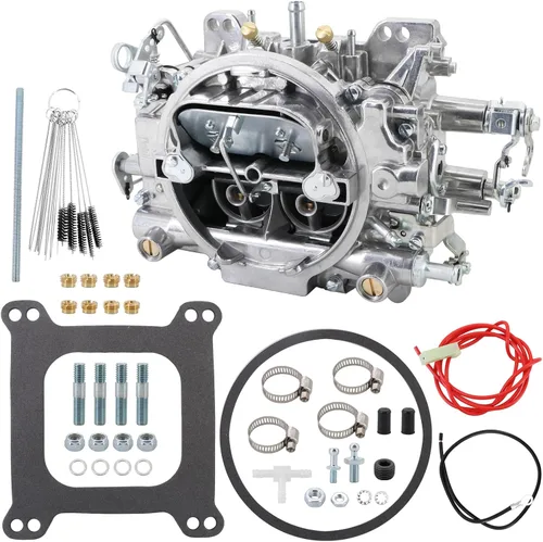 Miniatura 12 de Repuesto de carburador 1403 para válvula de aire de orificio cuadrado de 4 barriles 500CFM, estrangulador eléctrico secundario compatible con Ch.evy