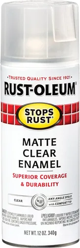 Miniatura 134 de Rust-Oleum 285092 - Pintura en aerosol para prevención del óxido, 12 onzas, transparente satinado Satinado claro