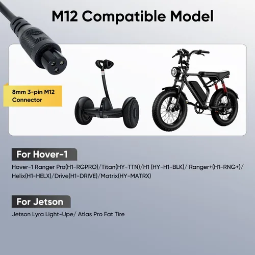Miniatura 5 de Cargador eléctrico de repuesto con certificación UL de 42 V 2 A con 6 clavijas para cargador Hoverboard de 36 V, compatible con adaptador