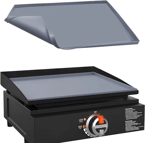 Miniatura 12 de 28" Alfombrilla de silicona para parrilla Blackstone de 28 pulgadas, cubierta de parrilla de silicona resistente de grado alimenticio, proteja su