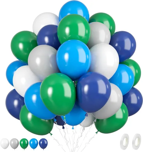 Miniatura 13 de Set de globos de albaricoque, 60 unidades de globos de albaricoque dorado y blanco, globos de látex de albaricoque desnudo de 12 pulgadas, globos