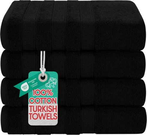 Miniatura 39 de American Soft Linen - Juego de toallas de mano Salem, 4 unidades de lujo de 600 GSM, 100 % algodón para baño, toallas de 13 x 13 pulgadas de mano