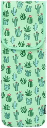 Miniatura 8 de Bolsa de neopreno resistente al calor, funda universal para rizador, funda de viaje para rizador de hierro plano, para viajes, gimnasio u hogar, 15