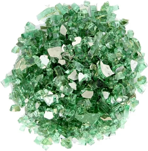 Miniatura 26 de Hiland RGLASS-AQ Vidrio para Hoguera en Aqua, Clasificación de Temperatura Extrema, Bueno para Propano o Gas Natural, 10 Libras, 10 lb (Paquete de 2)