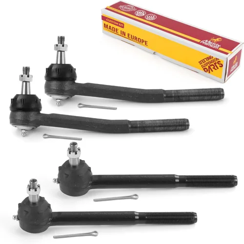 Miniatura 136 de Metrix Premium Chassis Parts - Juego de 4 barras de acoplamiento interior y exterior para Audi A3 15-16, Seat Leon 06-20 (México), 09-17 Volkswagen