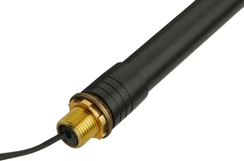 Miniatura 6 de VOLT Max Spread - Luz de camino de latón negro de 12 V (25 pulgadas de alto, pantalla de 9 pulgadas) con bombilla LED G4 blanca cálida de 3 W 2700 K