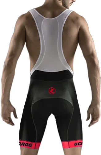 Miniatura 60 de UGLY FROG Designs - Pantalones cortos de ciclismo con pantalones cortos con peto, pantalones cortos de ciclismo Pro/BIP, acolchado 3D Coolmax