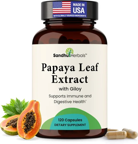Miniatura 10 de SANDHUHERBALS Giloy orgánico (Guduchi) Polvo Herbal 120 cápsulas vegetarianas para hombres y mujeres Suplemento herbario natural para apoyo