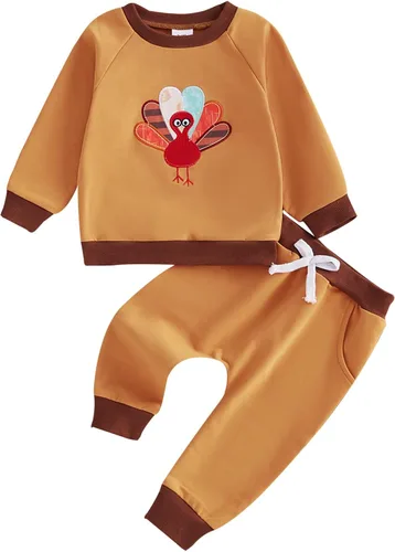 Miniatura 7 de BemeyourBBs Conjunto divertido de sudadera y pantalones de manga larga con letras divertidas para bebé niño y niño