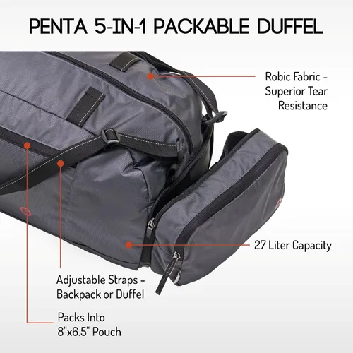 Miniatura 8 de Paquete especial! Paquete doble Trilogy + bolsa de lona plegable 5 en 1 Penta. Ahorra $29! Obtén 5 bolsas modulares mezcla y combina como quieras.