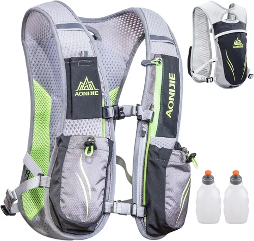 Miniatura 21 de TRIWONDER Running Vest Hydration Pack Backpack for Men & Women, Lightweight Trail Marathon Run Race Vest for Cycling Jogging