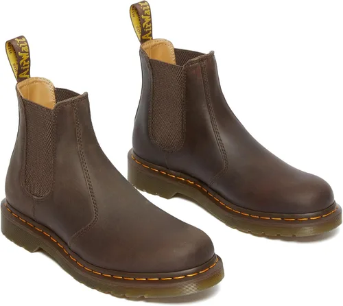 Miniatura 3 de Dr. Martens Botas Chelsea unisex, color marrón oscuro, Crazy Horse, 12 US para hombre