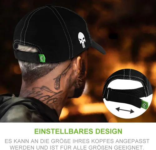 Miniatura 3 de GREEN DEVIL Safety Bump Cap Hat Baseball Cap Style Safety Hat Breathable Lightweight Hard Hats for Men Women