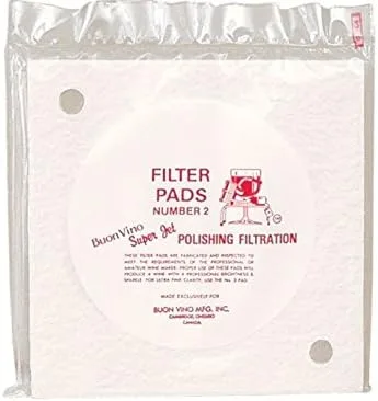 Miniatura 2 de Buon Vino Super Jet - Almohadillas de filtro para purificador de vino, 5 unidades (paquete de 3), filtros estériles #3 para sedimentos, suministros