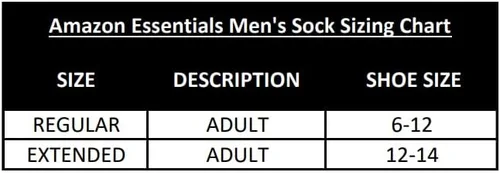 Miniatura 3 de Tienda Essentials Men's Cotton Half Cushioned Crew Socks, 10 Pairs