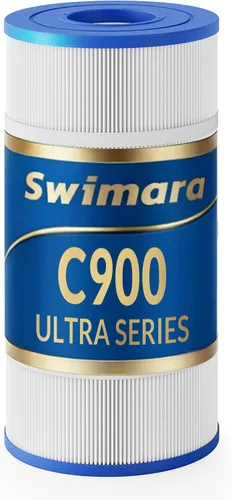 Cartucho de filtro de piscina, tela trilobal resistente de 5 onzas, serie Ultra, compatible con Hayward Star-Clear Plus C900 C751, repuesto para
