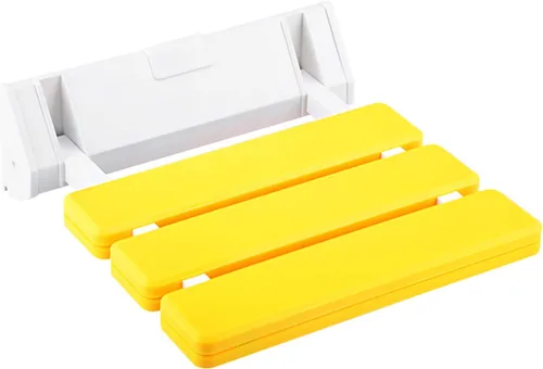 Miniatura 8 de Asiento de ducha plegable Baño Drop-Leaf Taburete de pared (azul)
