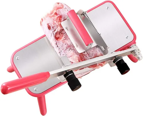 Miniatura 2 de Cortadora manual de rollo de cordero Máquina de carne de res Máquina de carne de res Cepilladora de carne doméstica Olla caliente Máquina cortadora