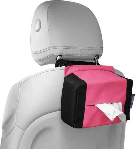 Miniatura 10 de FH Group E-Z Travel™ - Dispensador de pañuelos para servilletas, se adapta a la mayoría de automóviles, SUV, camiones y camionetas, color beige