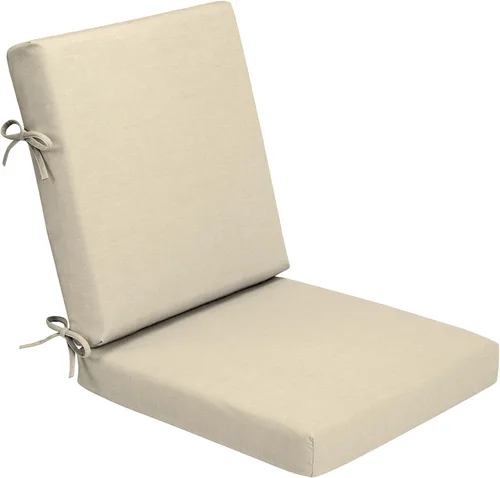 Miniatura 14 de Arden Foam - Cojín para silla de comedor al aire libre, 20 x 20 pulgadas, fabricado con espuma ProFoam, resistente a la lluvia, resistente a