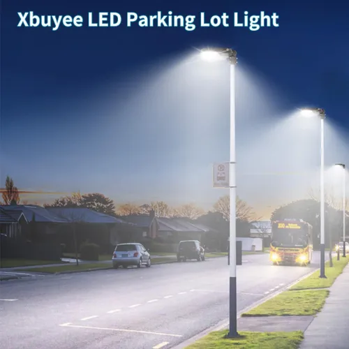 Miniatura 9 de Luz LED de estacionamiento de 150 W con fotocélula del anochecer al amanecer, luz LED regulable para caja de zapatos al aire libre con soporte