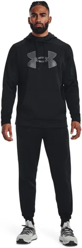 Miniatura 4 de Under Armour - Sudadera con capucha de polar para hombre, con logotipo grande