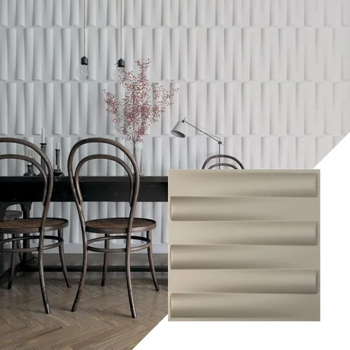Miniatura 29 de Ekena Millwork 19 5/8 pulgadas de ancho x 19 5/8 pulgadas de alto Naomi EnduraWall Panel decorativo de pared 3D, dorado (cubre 2.67 pies cuadrados).