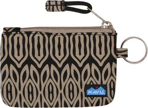 Miniatura 49 de KAVU Stirling Cartera delgada de lona de algodón con cremallera de doble cara