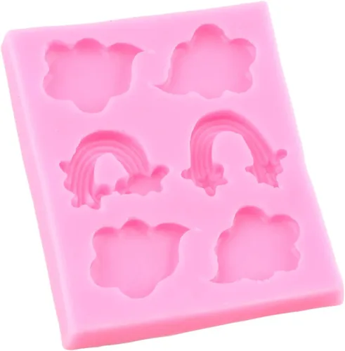 Miniatura 8 de Moldes de silicona para globos de aire caliente, para decoración de pasteles, decoración de cupcakes, pasta de goma de mascar de polímero