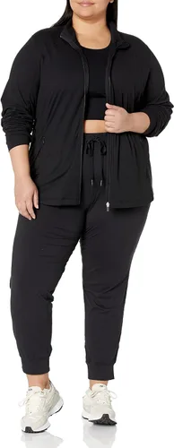 Miniatura 5 de Tienda Essentials Chaqueta elástica con cremallera completa para mujer (disponible en tallas grandes)