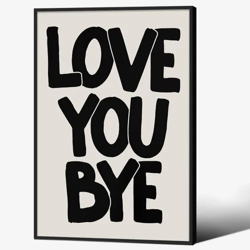 Miniatura 25 de OMANI Arte de pared con citas en blanco y negro, minimalista de moda, con texto en inglés "You Look Good", impresiones en lienzo con azulejos Citas