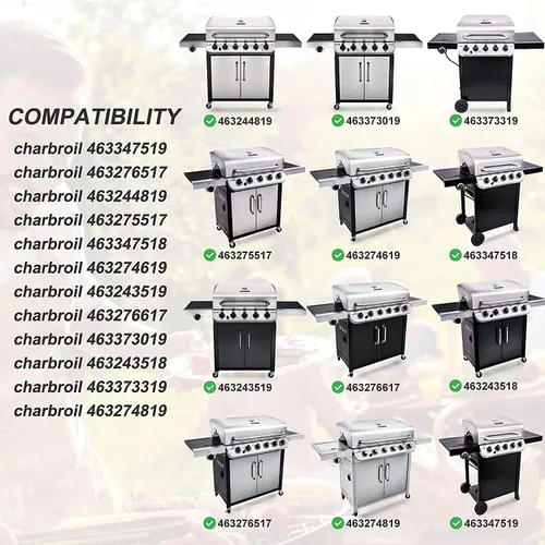 Miniatura 2 de Piezas de repuesto para Charbroil 463347519 463276517 463244819 463347518 463275517 463276617 463243518 463274619 463373019 4633 73319 463243519