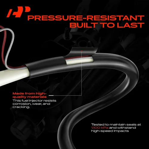 Miniatura 3 de A-Premium Conjunto de inyector de combustible, compatible con Chevrolet, Chevy, GMC Vehicles - Suburban, Tahoe, Yukon, Express, Savana, Escalade