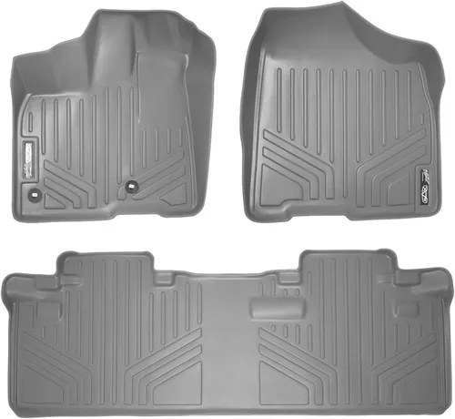 Miniatura 26 de SMARTLINER Alfombrilla de suelo para maletero de carga para todo tipo de clima, detrás de la segunda fila para Toyota Sienna 2011-2012