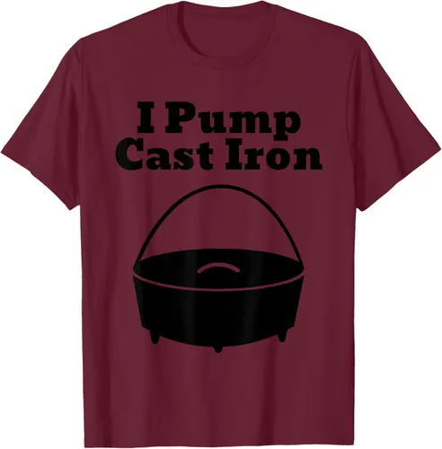 Miniatura 11 de I Pump - Camiseta de hierro fundido para cocinar al horno holandés