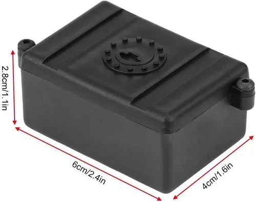 Miniatura 3 de Caja receptora de control remoto, ajuste universal para rastreadores RC a escala 1/10, carcasa duradera de radio ESC, para aficionados todoterreno