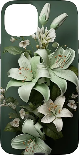 Miniatura 9 de Funda para iPhone 12 mini Sage green Wildflower Aesthetic Flower