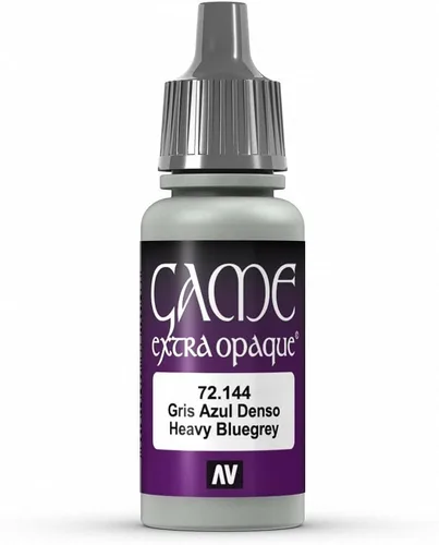 Vallejo Game Color Heavy Bluegrey X-Opaque - Pintura opaca, 0.6 fl oz Heavy Bluegrey X-opaco 0.6 fl oz