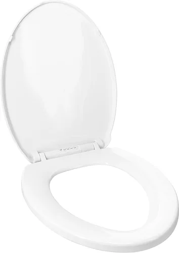 Miniatura 2 de Clorox Asiento de inodoro de plástico perfumado alargado con bisagras fáciles de quitar -Tyler
