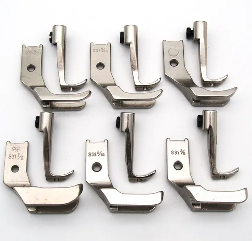 Miniatura 8 de CKPSMS marca-6SET piping walking feet Compatible con/Reemplazo para CONSEW Marca 206RB 225 226R JUKI marca LU-562/563/1508 Máquina industrial de pie