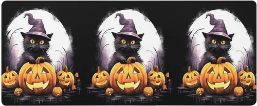 Tapete de baño de Halloween para bañera, antideslizante, de secado rápido y absorbente, tierra de diatomeas, fregadero, dormitorio, cocina, tapete