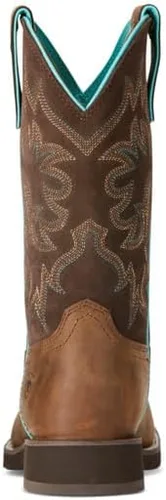 Miniatura 4 de Ariat Delilah - Botas occidentales de punta redonda - Botas de cuero a media pantorrilla para mujer