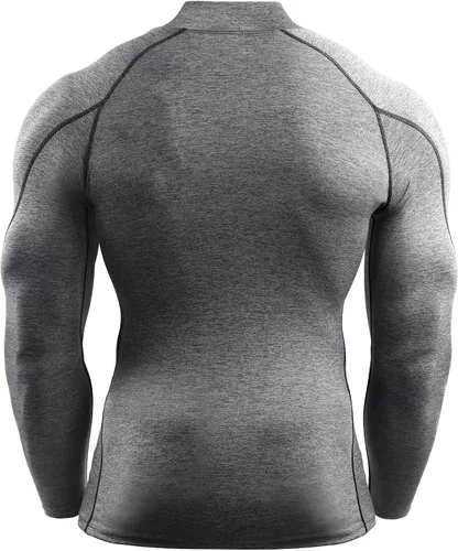 Miniatura 5 de NELEUS Paquete de 3 camisetas de compresión atlética para hombre