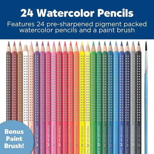 Miniatura 2 de Faber Castell Lápices acuarelables EcoPencils, juego de 24