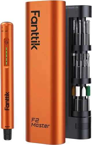 Miniatura 10 de Fanttik F2 Master - Mini kit de herramientas rotativas inalámbricas, motor NeoPulse, 5 velocidades, 25000 RPM, cubo Revostor, 35 accesorios