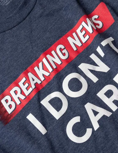 Miniatura 5 de Noticias de última hora I Don't Care Camiseta gráfica divertida de humor sarcástico de broma sarcástica para hombres y mujeres